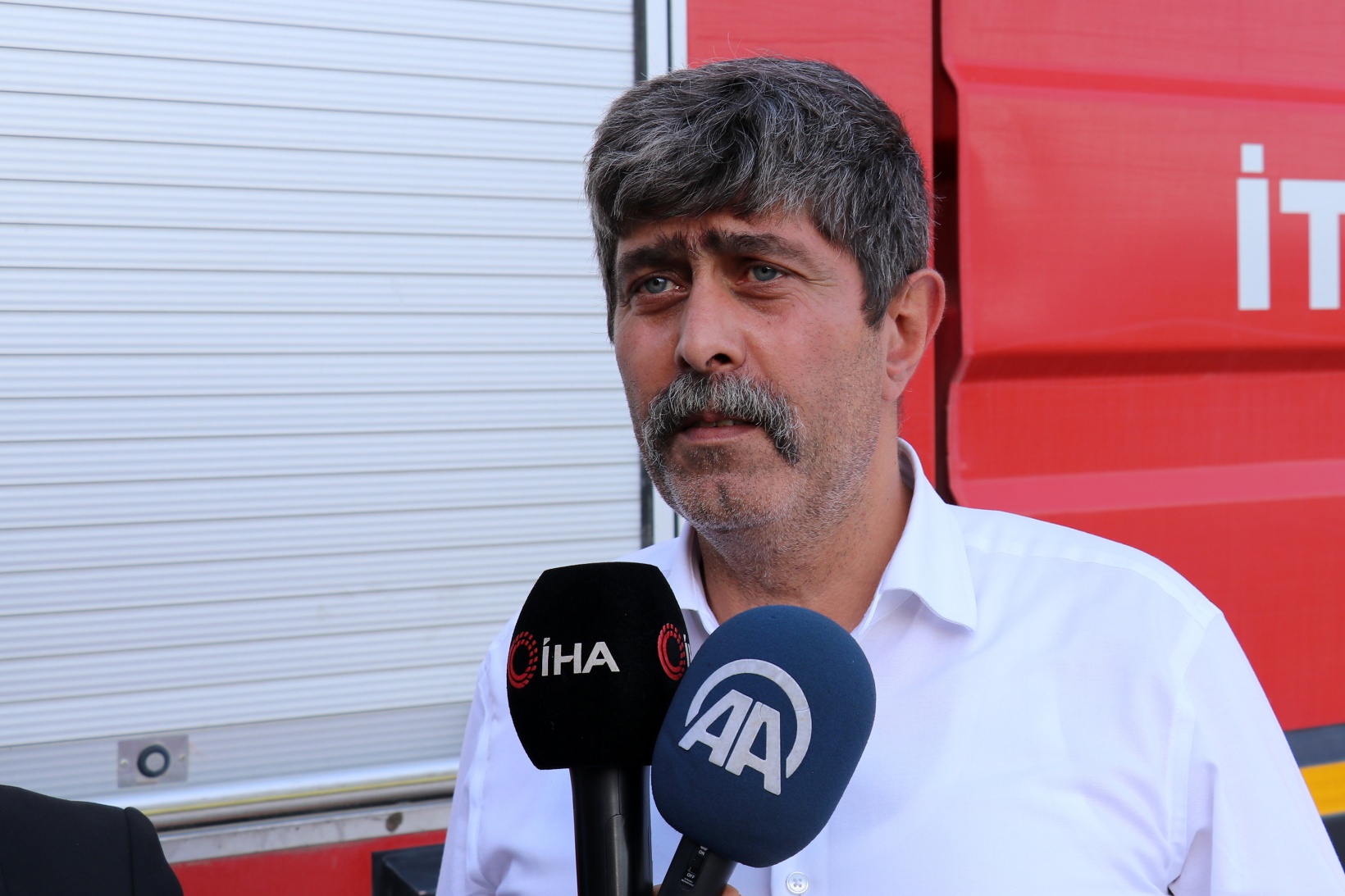 Torul'da korkutan yangın 5