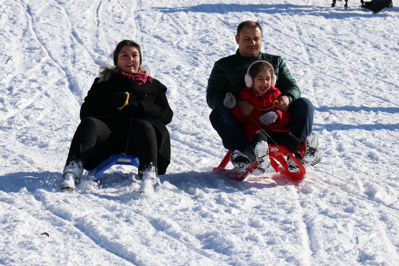 Zigana dağında kızak yoğunluğu 16