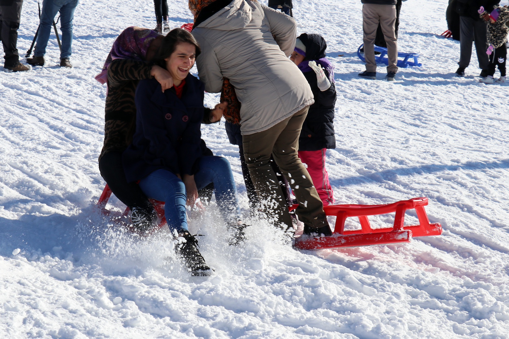 Zigana dağında kızak yoğunluğu 33