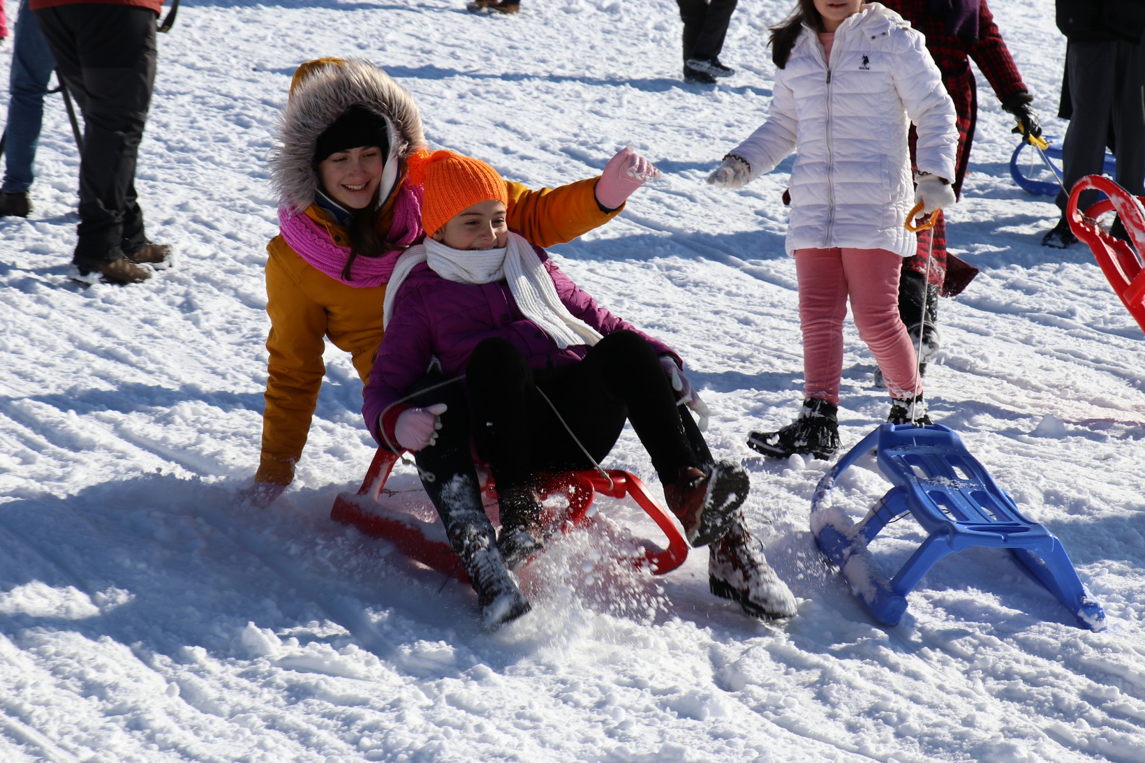 Zigana dağında kızak yoğunluğu 31