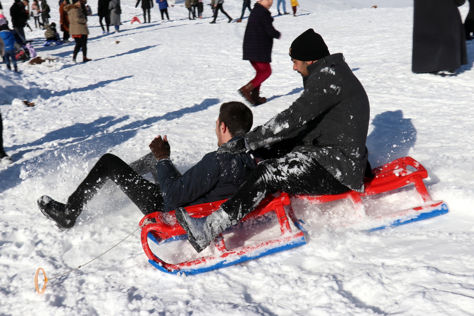 Zigana dağında kızak yoğunluğu 26