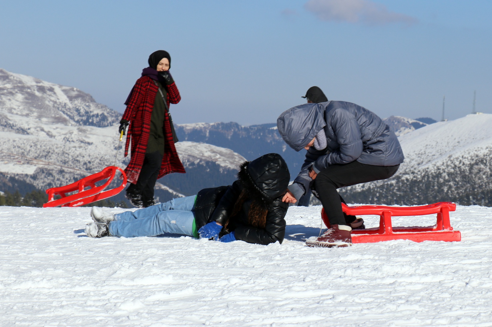 Zigana dağında kızak yoğunluğu 8