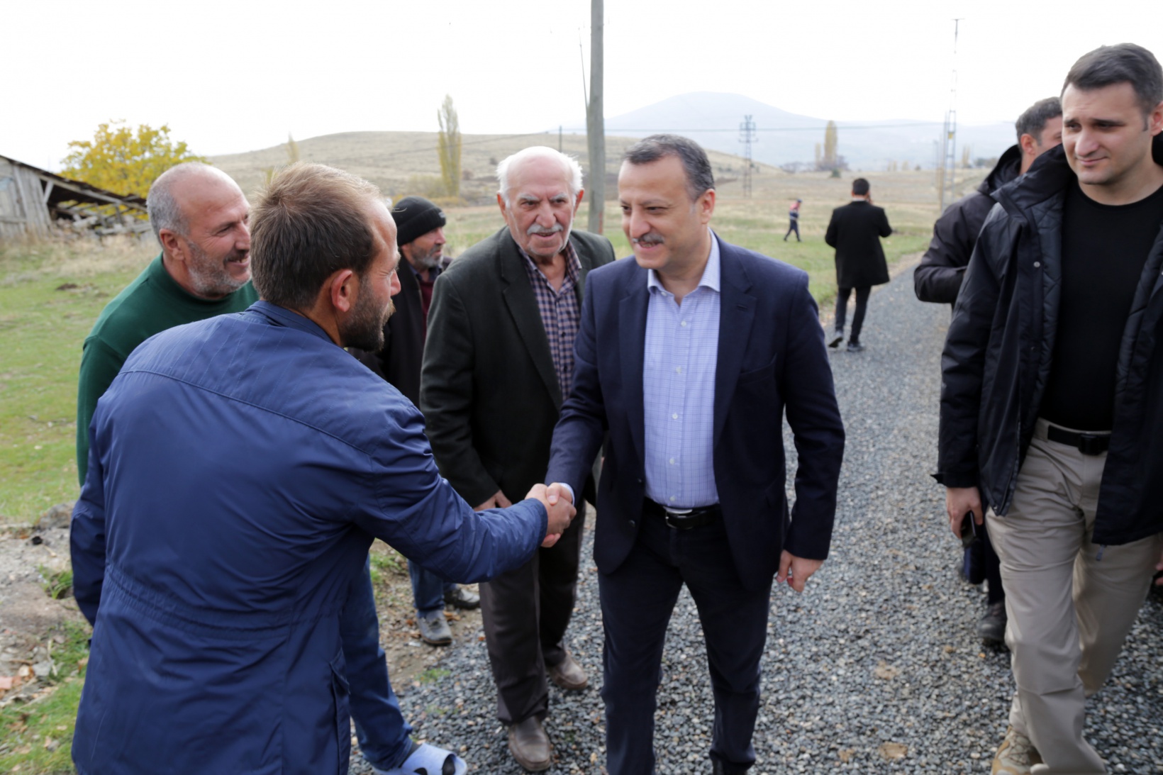 Vali Taşbilek’ten Şiran’ın köylerine ziyaret 1