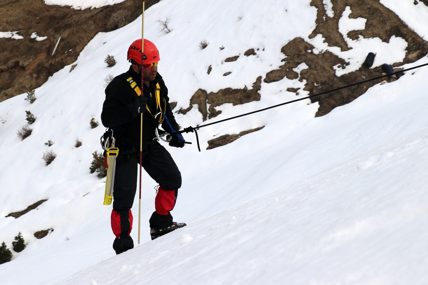 AFAD ekiplerinden Zigana'da nefes kesen tatbikat 45