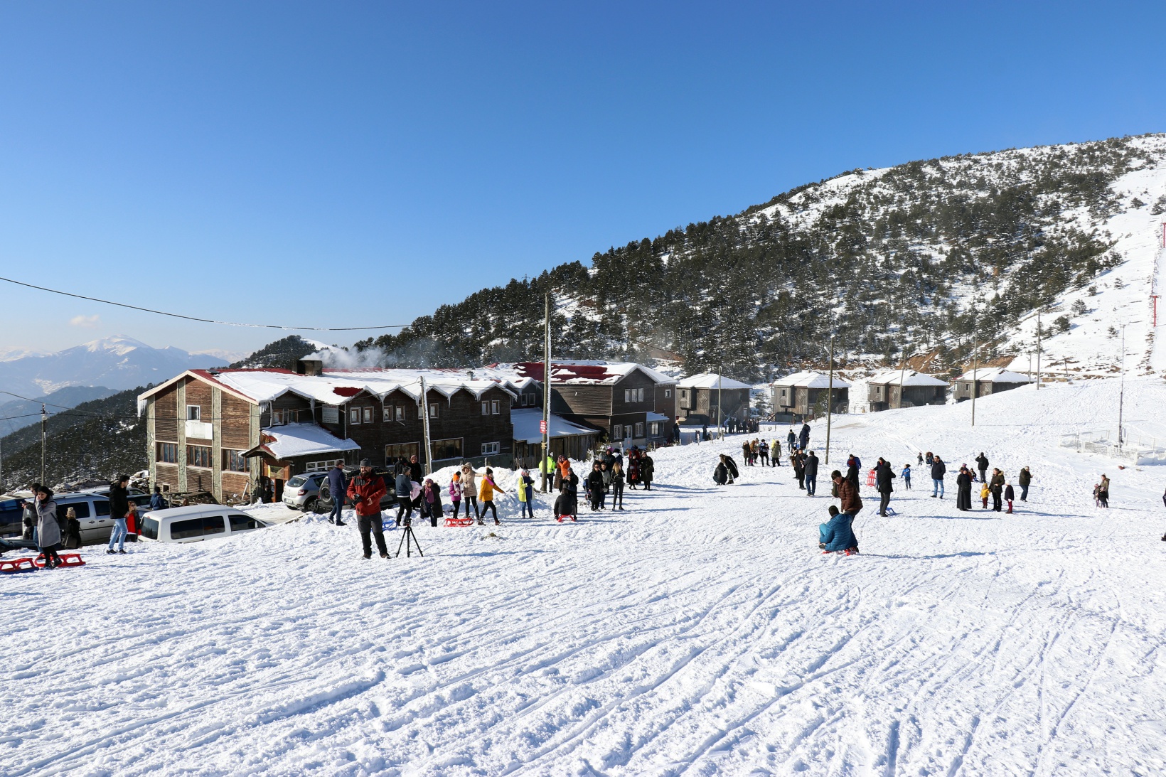 Zigana dağında kızak yoğunluğu 9