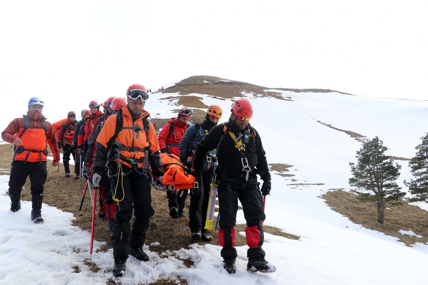 AFAD ekiplerinden Zigana'da nefes kesen tatbikat 26