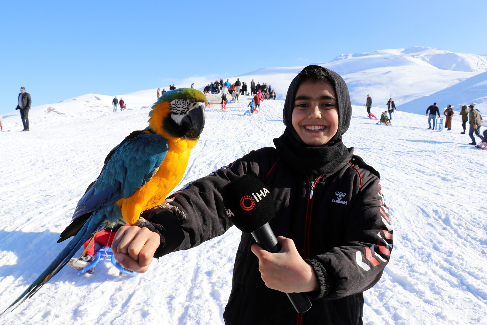 Zigana dağında kızak yoğunluğu 21