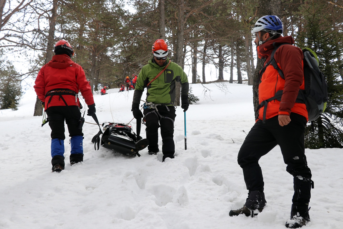 AFAD ekiplerinden Zigana'da nefes kesen tatbikat 57