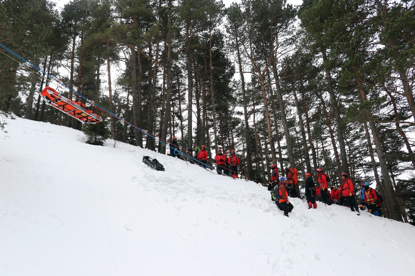 AFAD ekiplerinden Zigana'da nefes kesen tatbikat 33