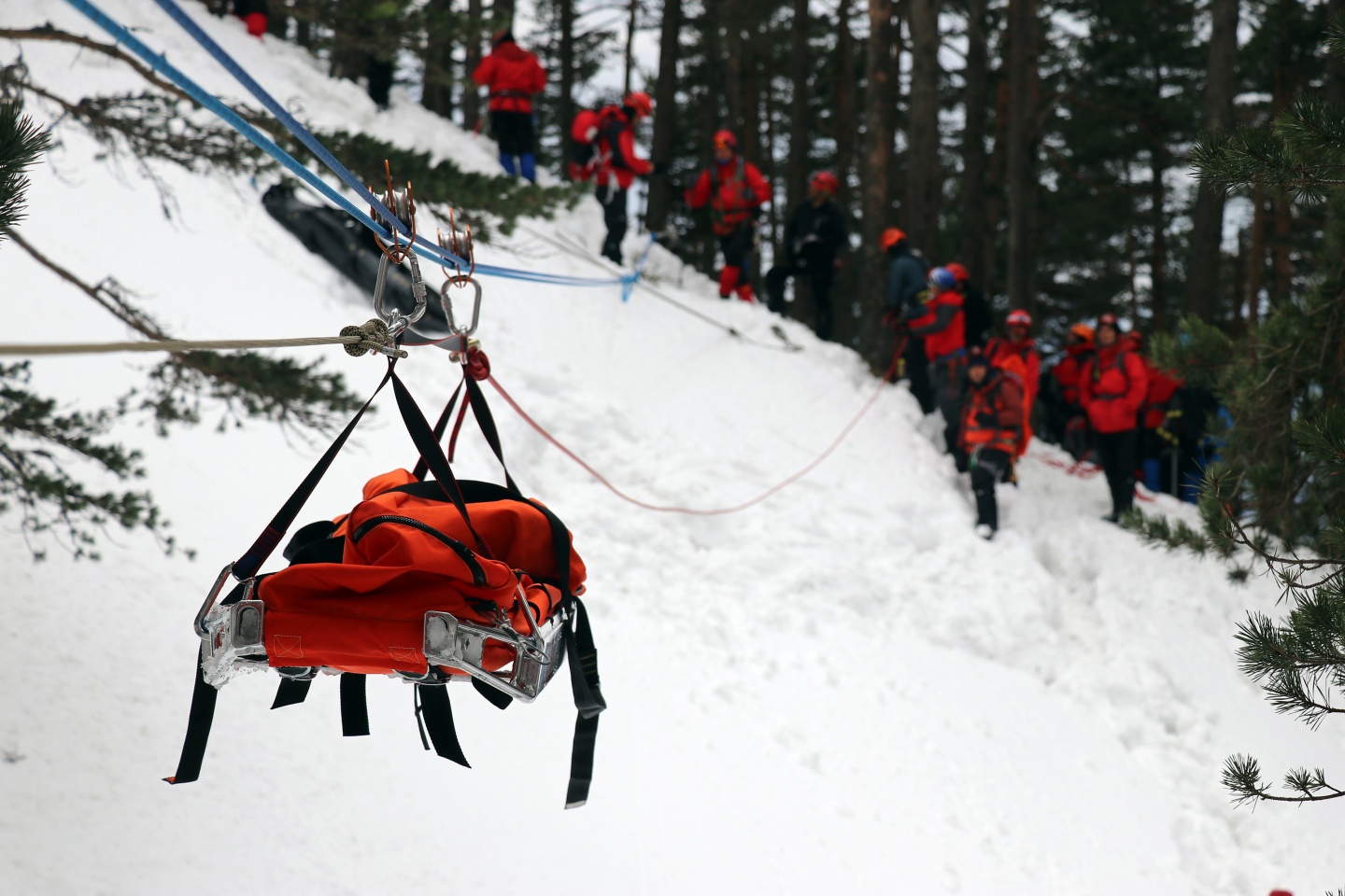 AFAD ekiplerinden Zigana'da nefes kesen tatbikat 16