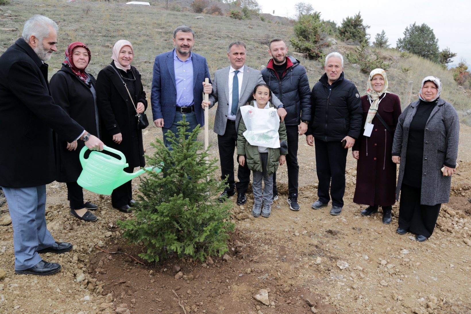 Gümüşhane’de Milli Ağaçlandırma Gününde binlerce fidan toprakla buluştu 26