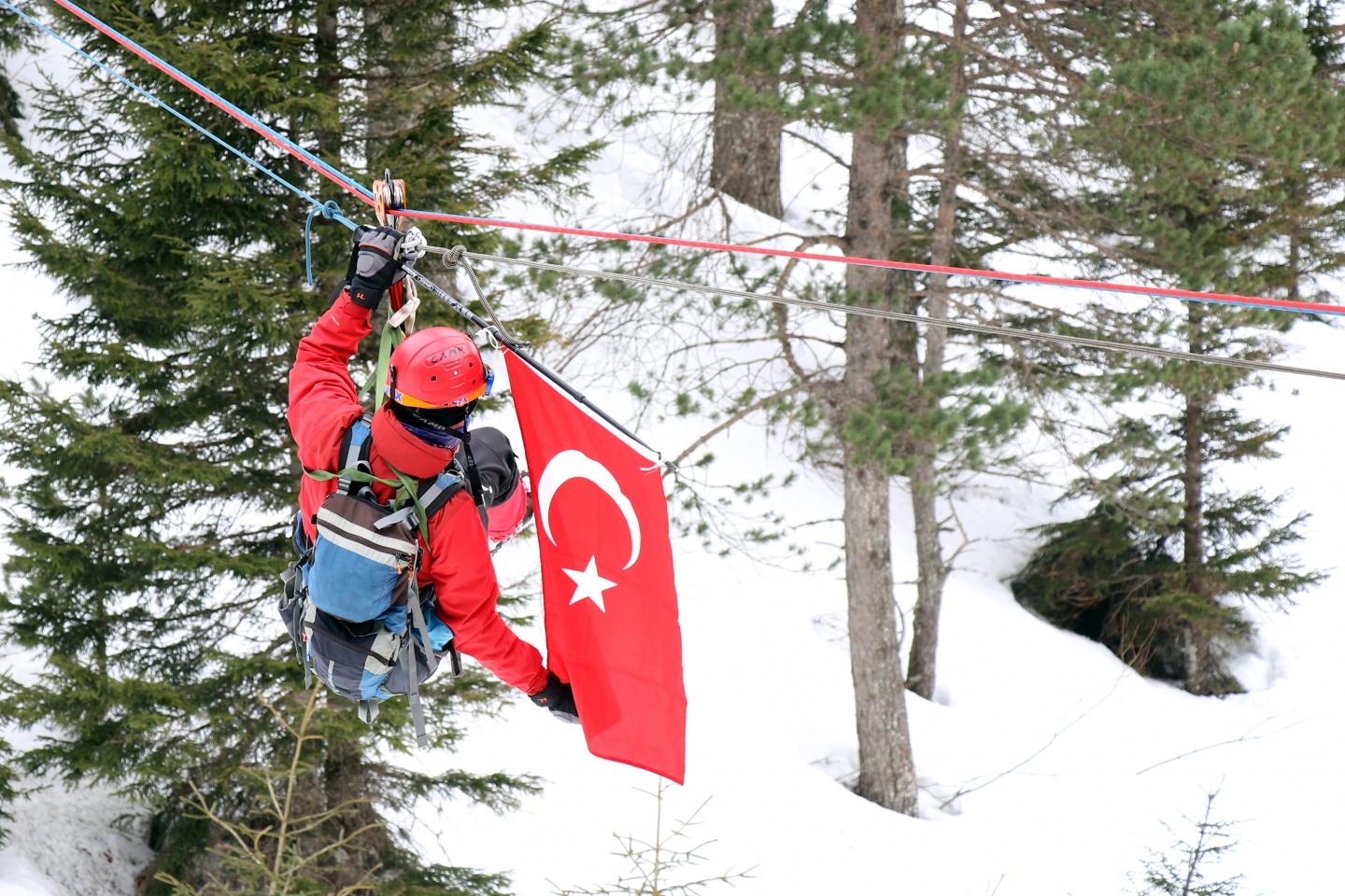 AFAD ekiplerinden Zigana'da nefes kesen tatbikat 42