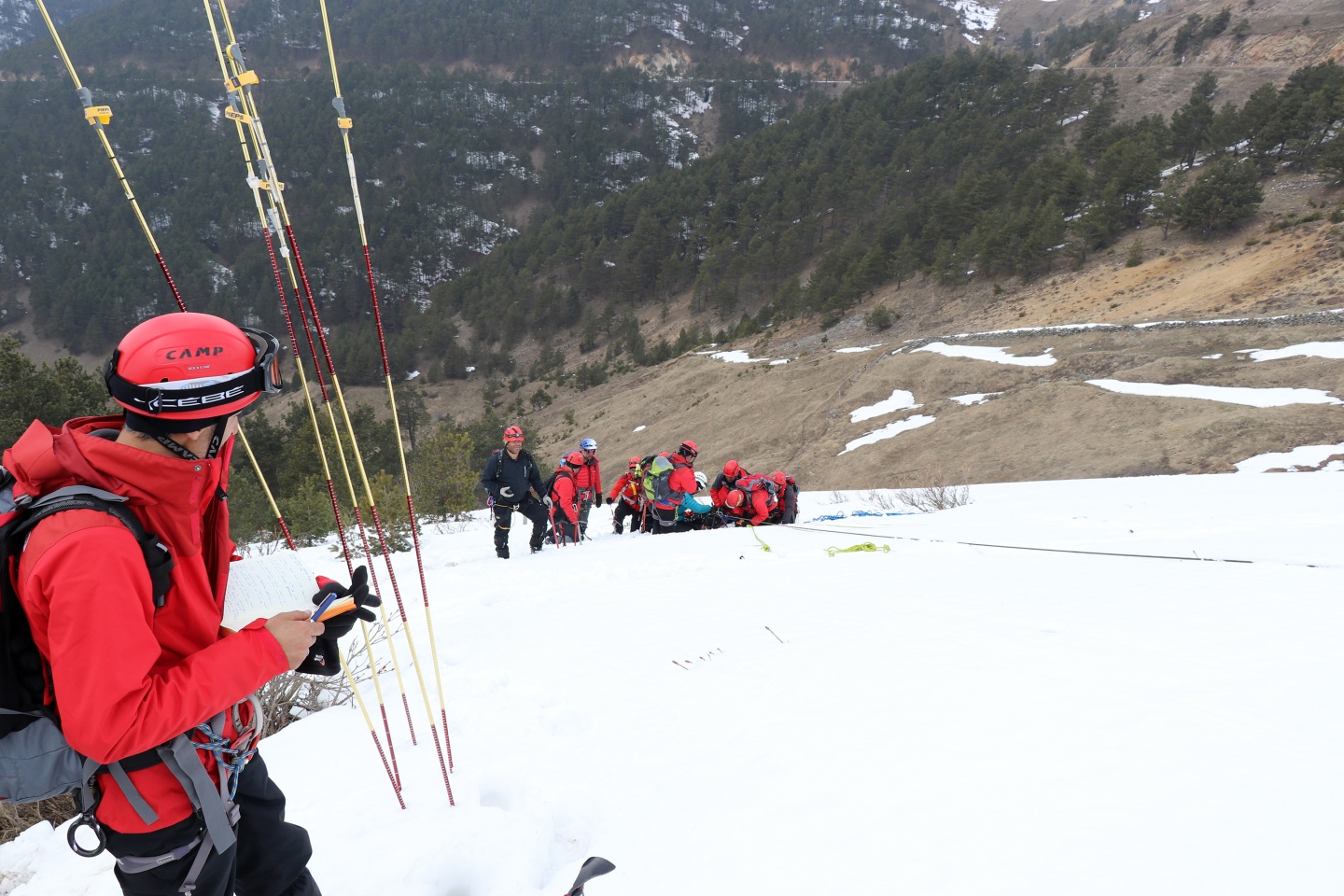 AFAD ekiplerinden Zigana'da nefes kesen tatbikat 32