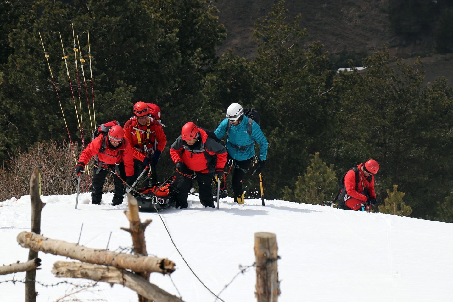 AFAD ekiplerinden Zigana'da nefes kesen tatbikat 65