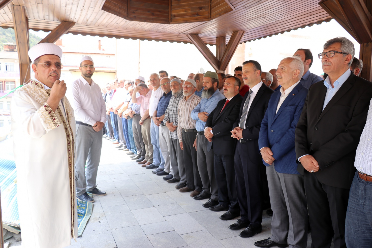 Gümüşhane’de Mursi için gıyabi cenaze namazı kılındı 1