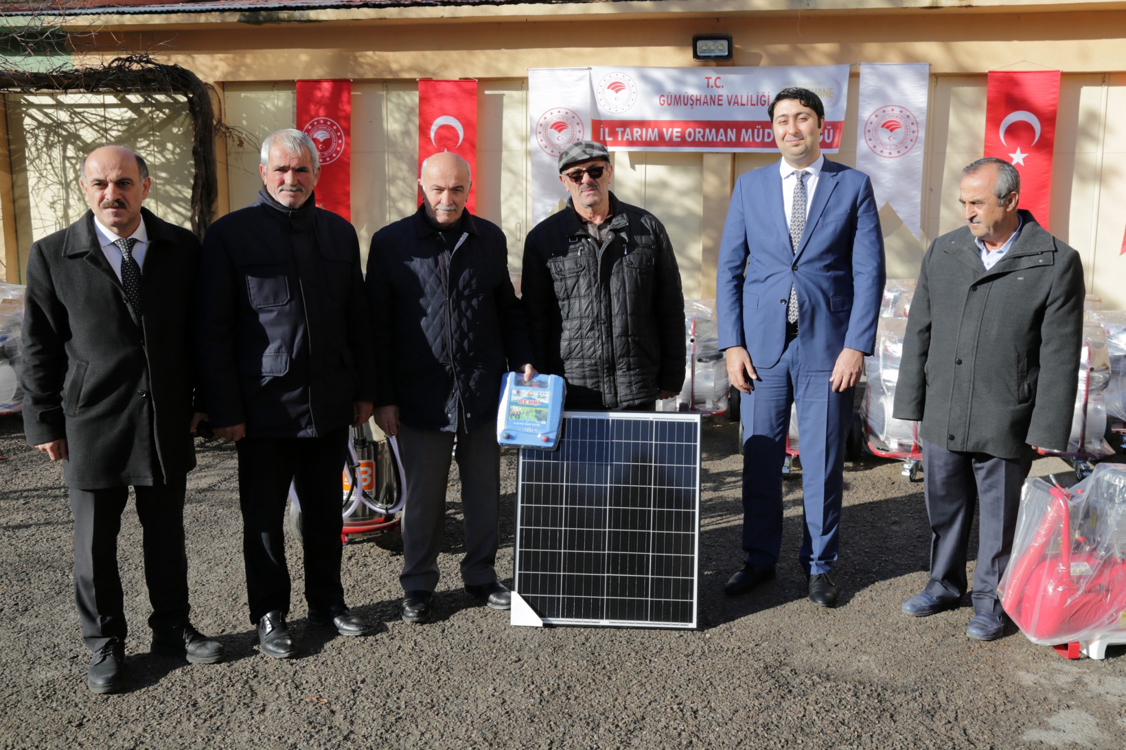 Gümüşhane'de üreticilere makine ve teçhizat desteği 7