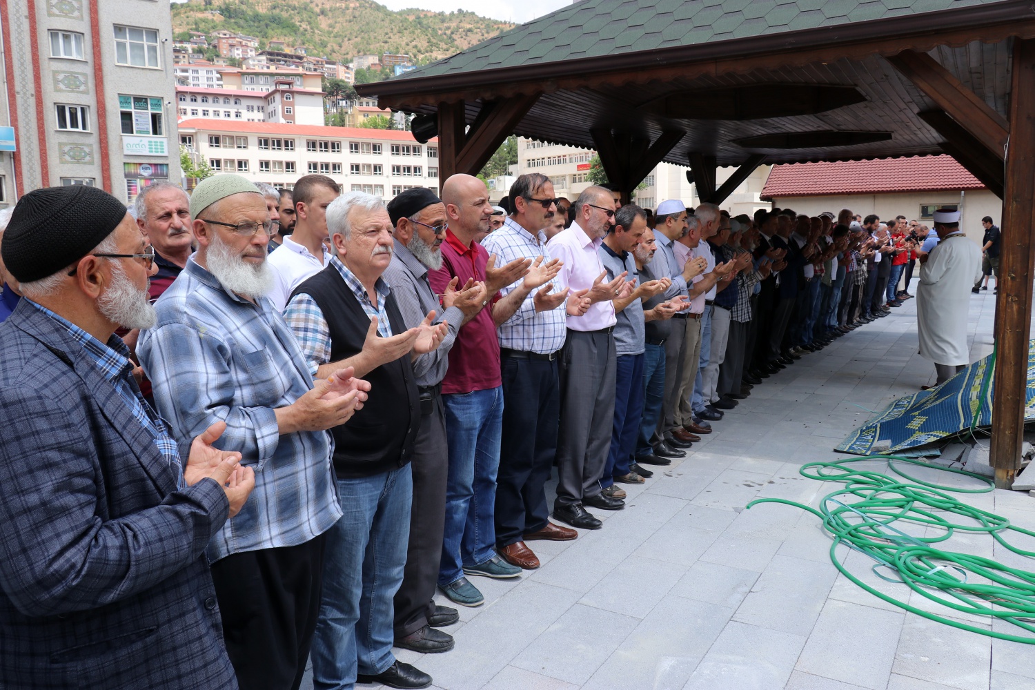 Gümüşhane’de Mursi için gıyabi cenaze namazı kılındı 6