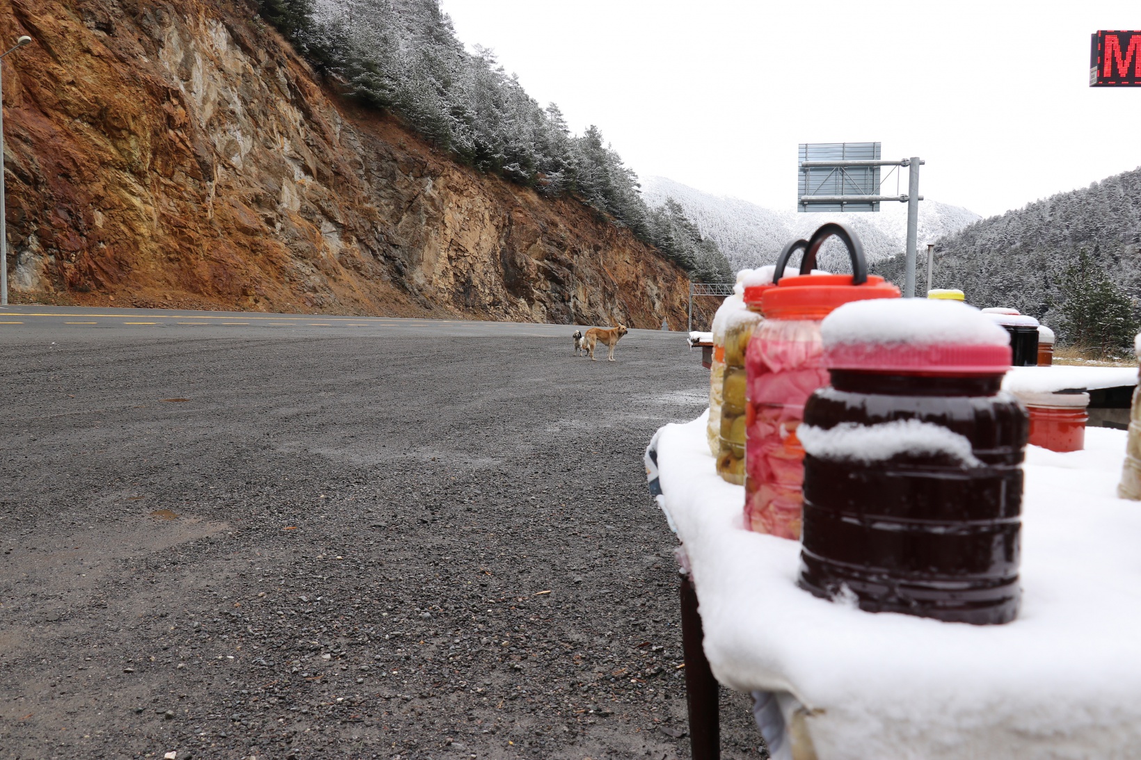 Zigana Dağı beyaz gelinliğini giydi 17