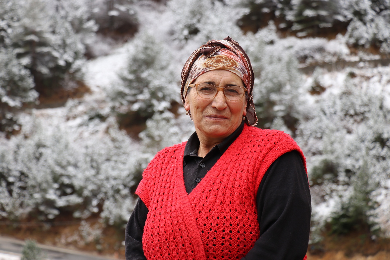 Zigana Dağı beyaz gelinliğini giydi 5