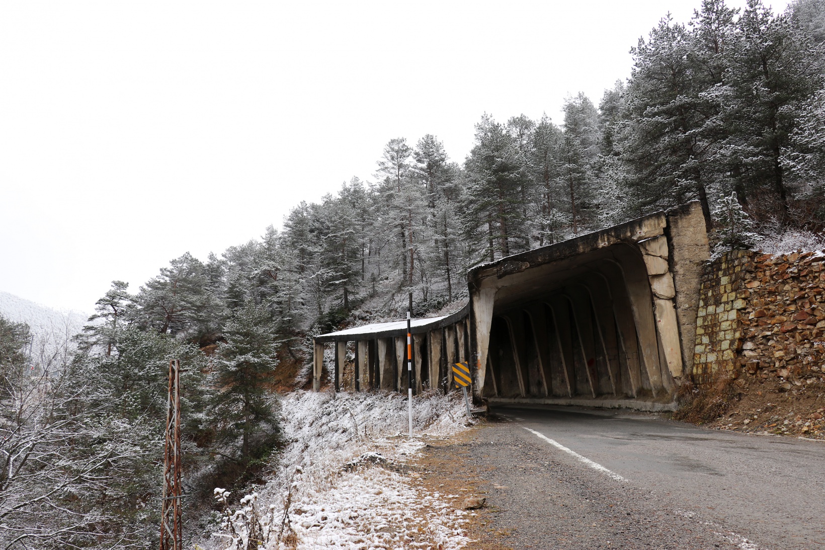 Zigana Dağı beyaz gelinliğini giydi 19