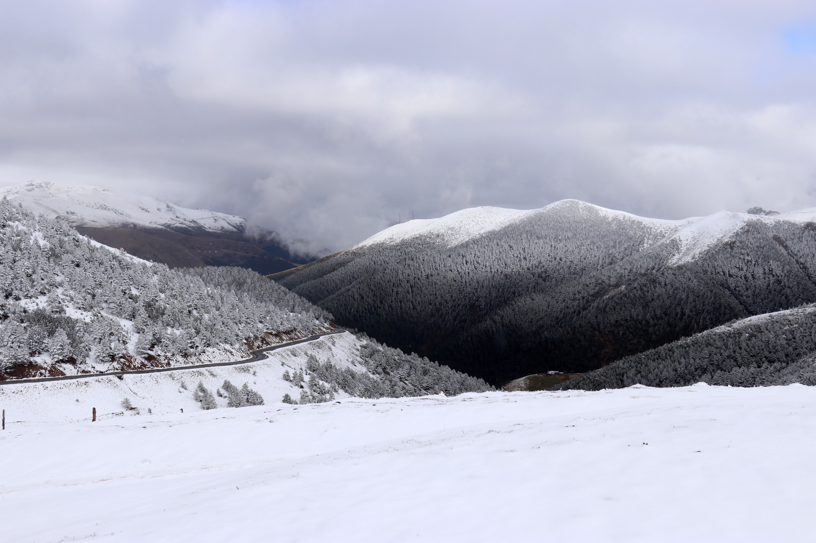 Kar yağışını duyan Zigana Kayak merkezine akın etti 6