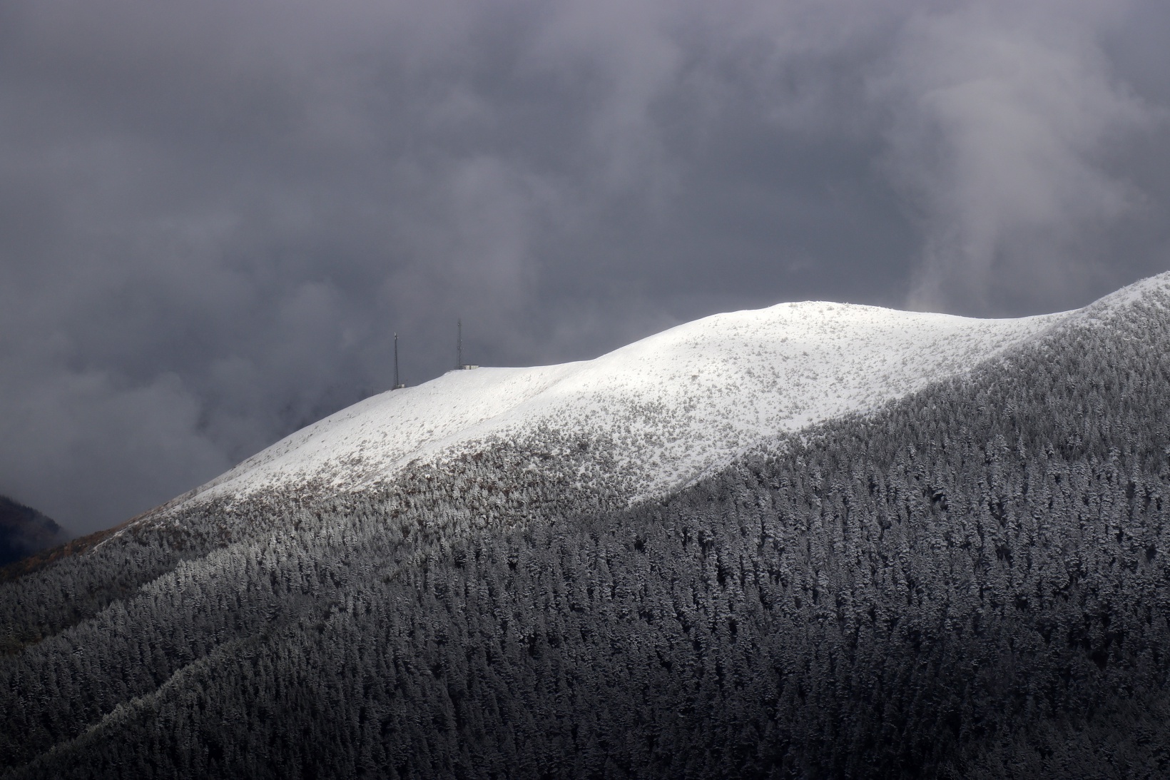 Kar yağışını duyan Zigana Kayak merkezine akın etti 5