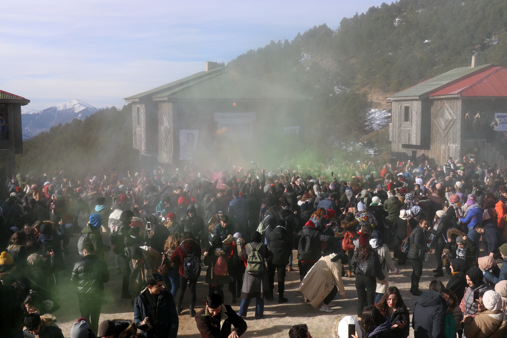 Zigana kayak merkezinde araç park edecek yer kalmadı 18