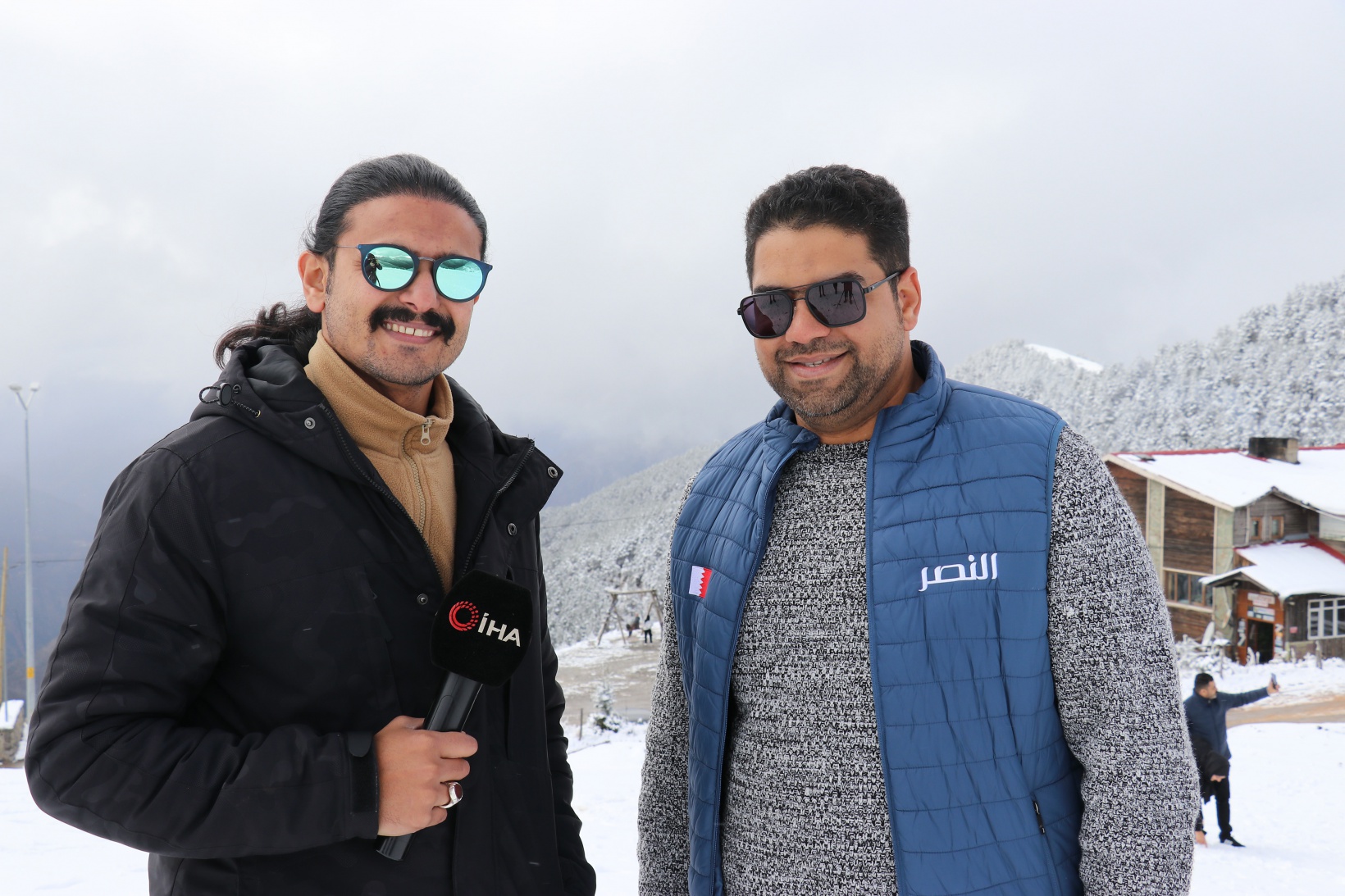 Kar yağışını duyan Zigana Kayak merkezine akın etti 2