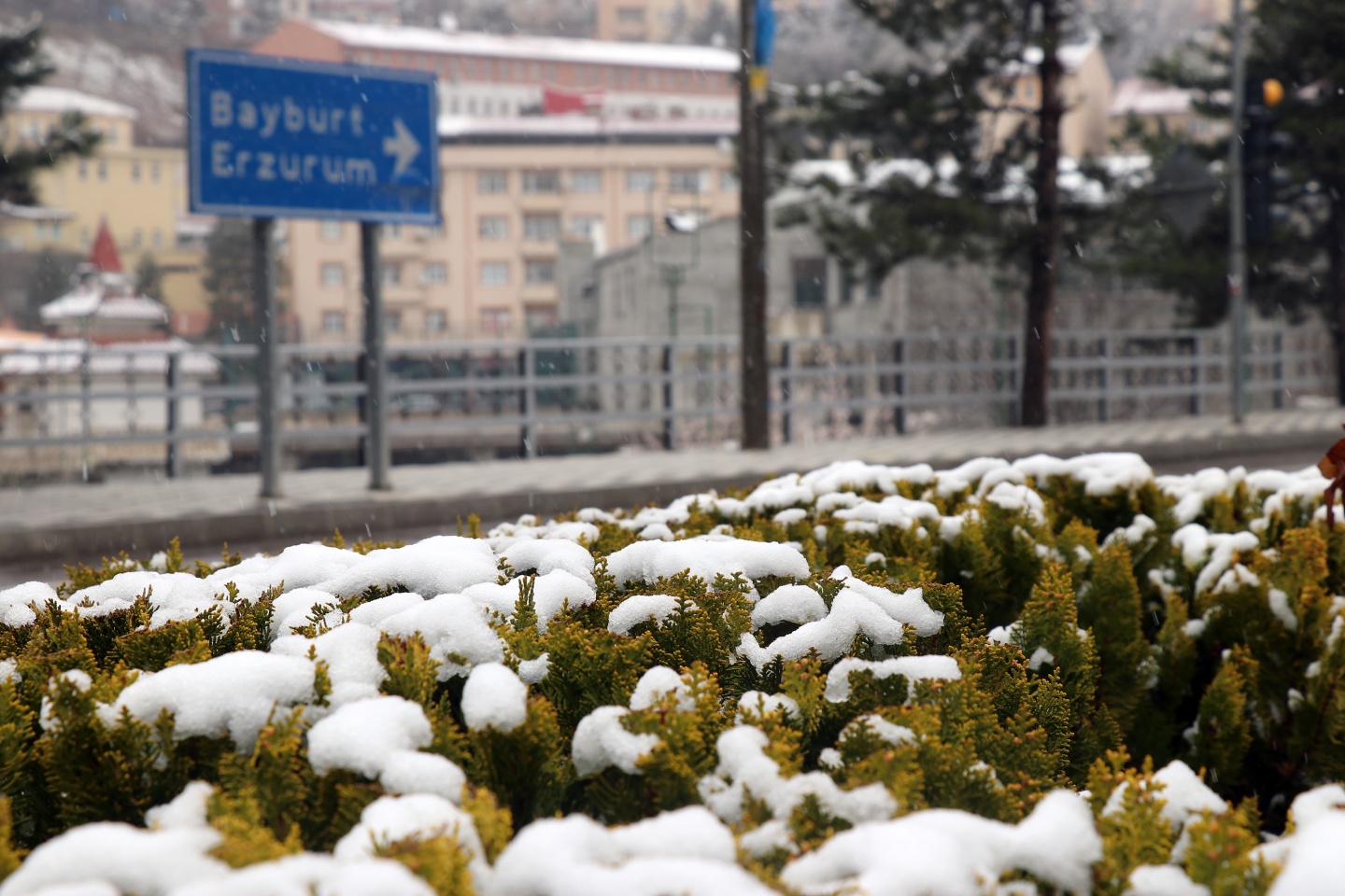 Gümüşhane’ye Nisan ayında beyaz sürpriz 8