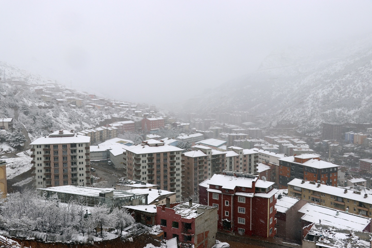 Gümüşhane’ye Nisan ayında beyaz sürpriz 11