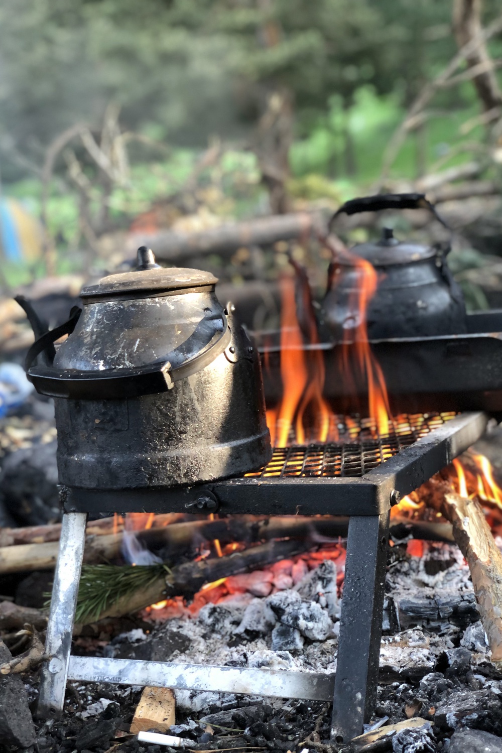 Gümüşhaneli doğaseverler Altınpınar Gölünde kamp kurdu 17