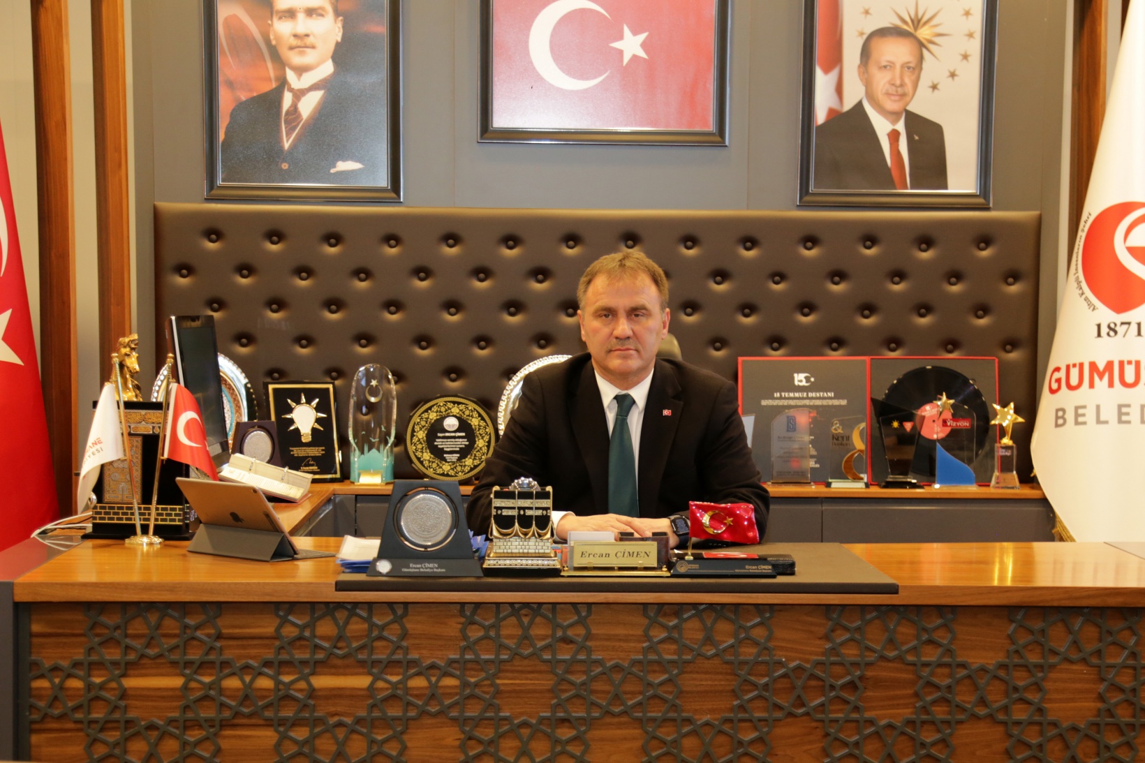 Başkan Çimen: Gümüşhane deprem bölgesine ilk ulaşan iller arasında 4