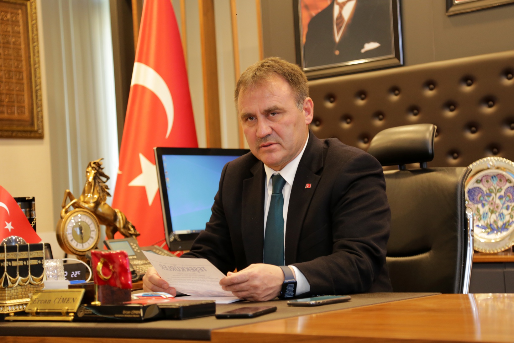 Başkan Çimen: Gümüşhane deprem bölgesine ilk ulaşan iller arasında 2