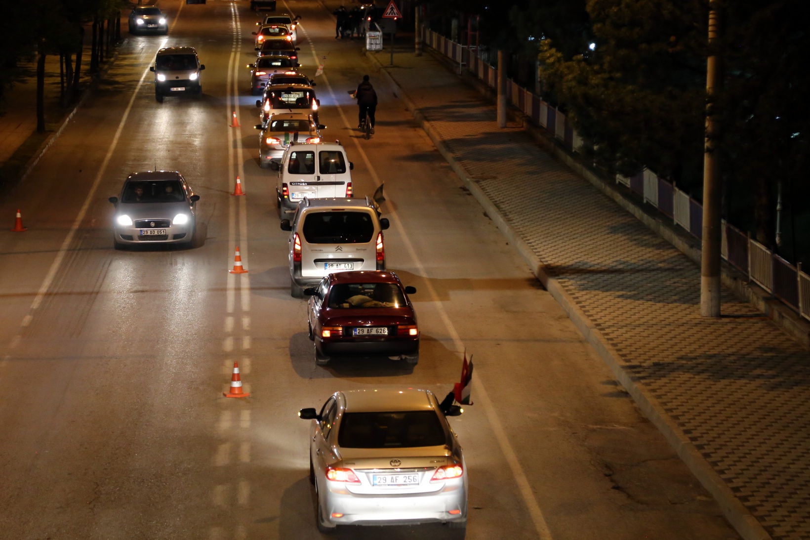 Gümüşhane caddelerinde 'Katil İsrail defol' sloganları 7