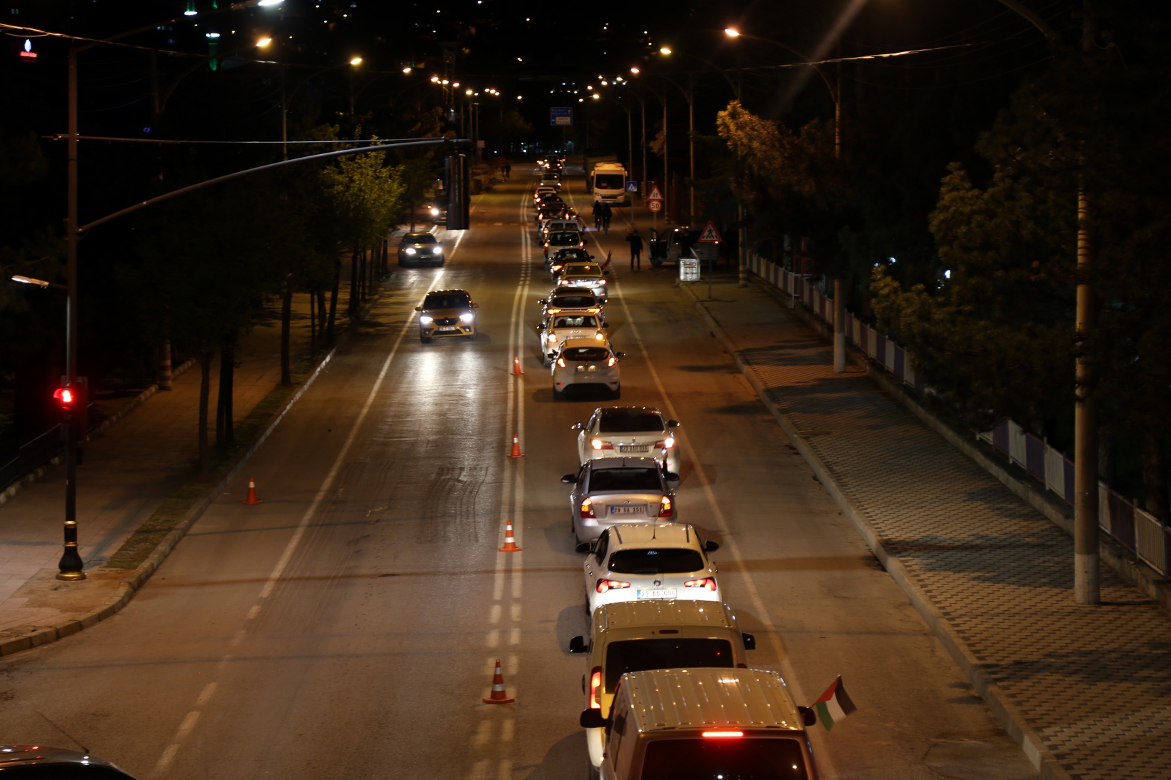 Gümüşhane caddelerinde 'Katil İsrail defol' sloganları 6