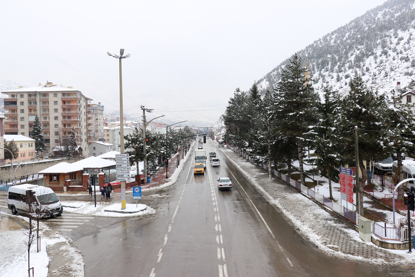 Gümüşhane’de kar kalınlığı 14 santimetreye ulaştı 6