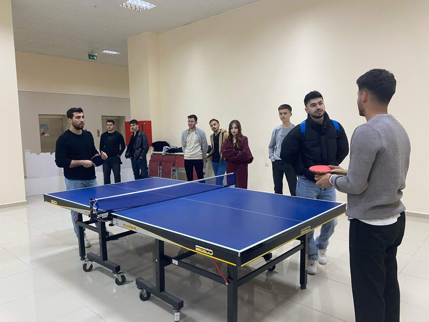 GÜ’de ödüllü masa tenisi turnuvası düzenlendi 2