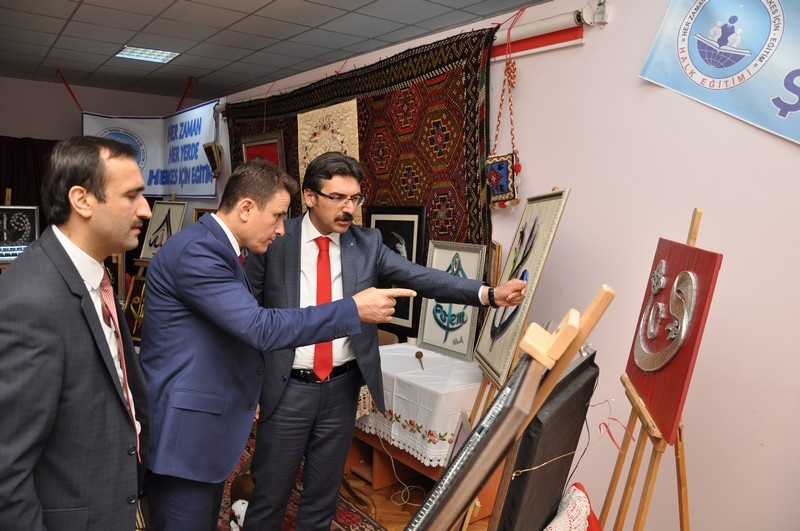 Gümüşhane’de Halk Eğitimi yılsonu sergisi açıldı 11