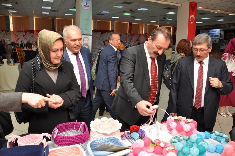Gümüşhane’de Halk Eğitimi yılsonu sergisi açıldı 35