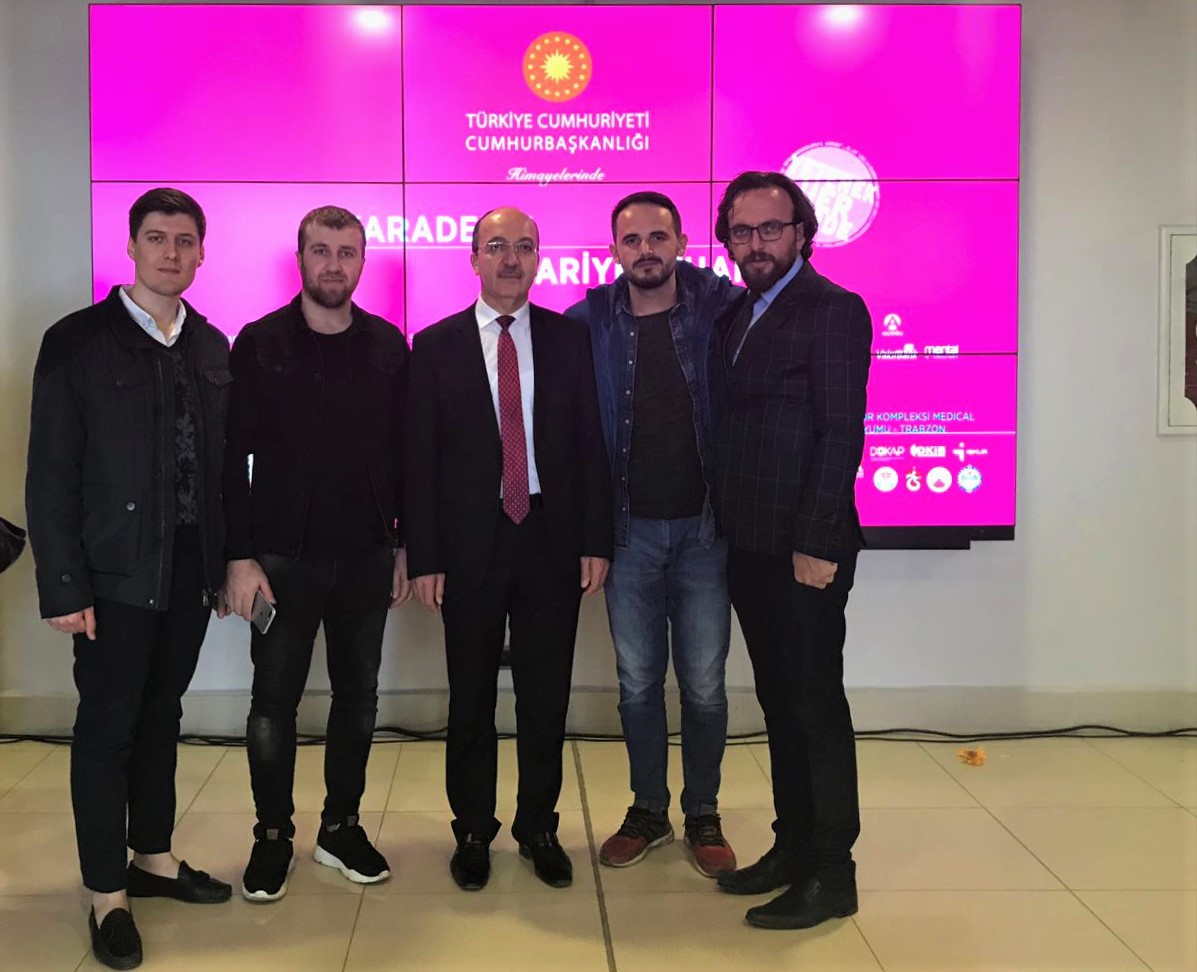 GÜ Karadeniz Kariyer Fuarına katıldı 9