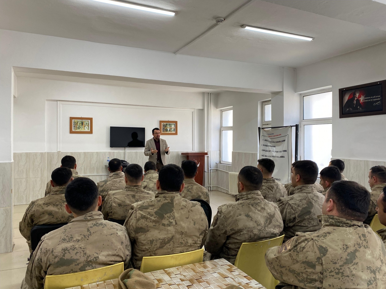 Jandarma’ya yangın eğitimi 7