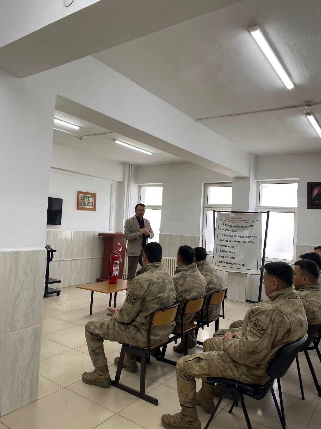 Jandarma’ya yangın eğitimi 9