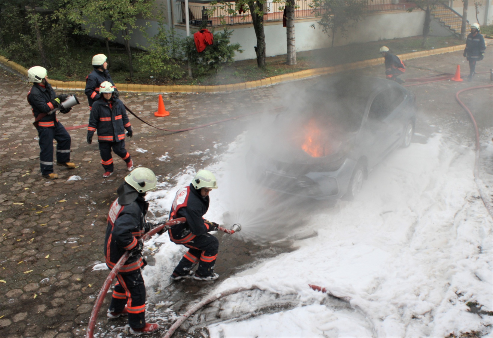Kürtün MYO’da sivil savunma ve yangın tatbikatı 3