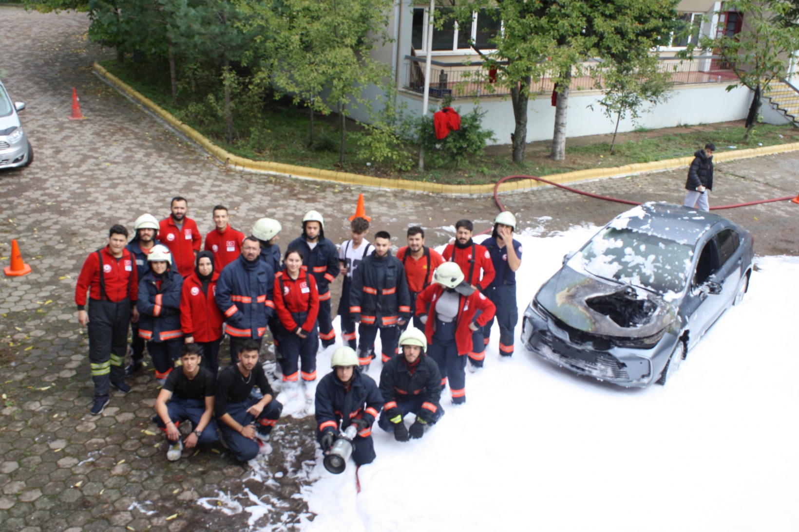 Kürtün MYO’da sivil savunma ve yangın tatbikatı 5