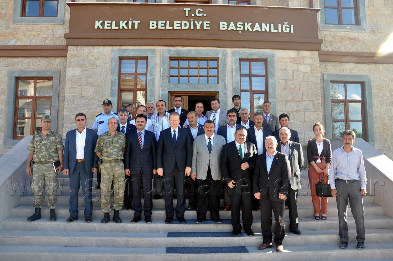 Vali Yavuz Kelkit İlçesinde İncelemelerde Bulundu 1