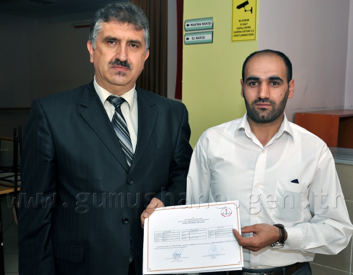 Gümüşhane'de Arapça A-1 Kursu Tamamlandı 11