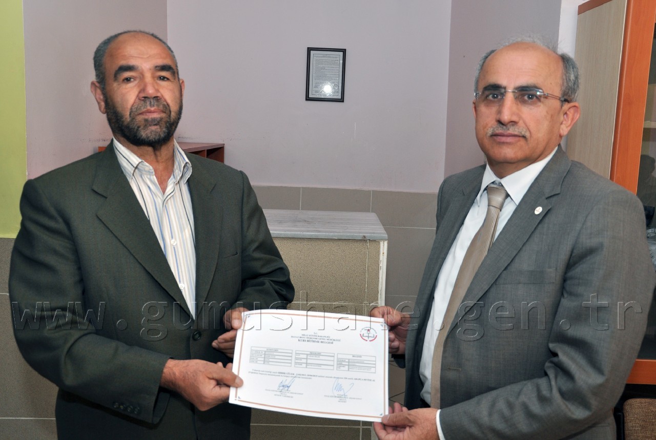 Gümüşhane'de Arapça A-1 Kursu Tamamlandı 5