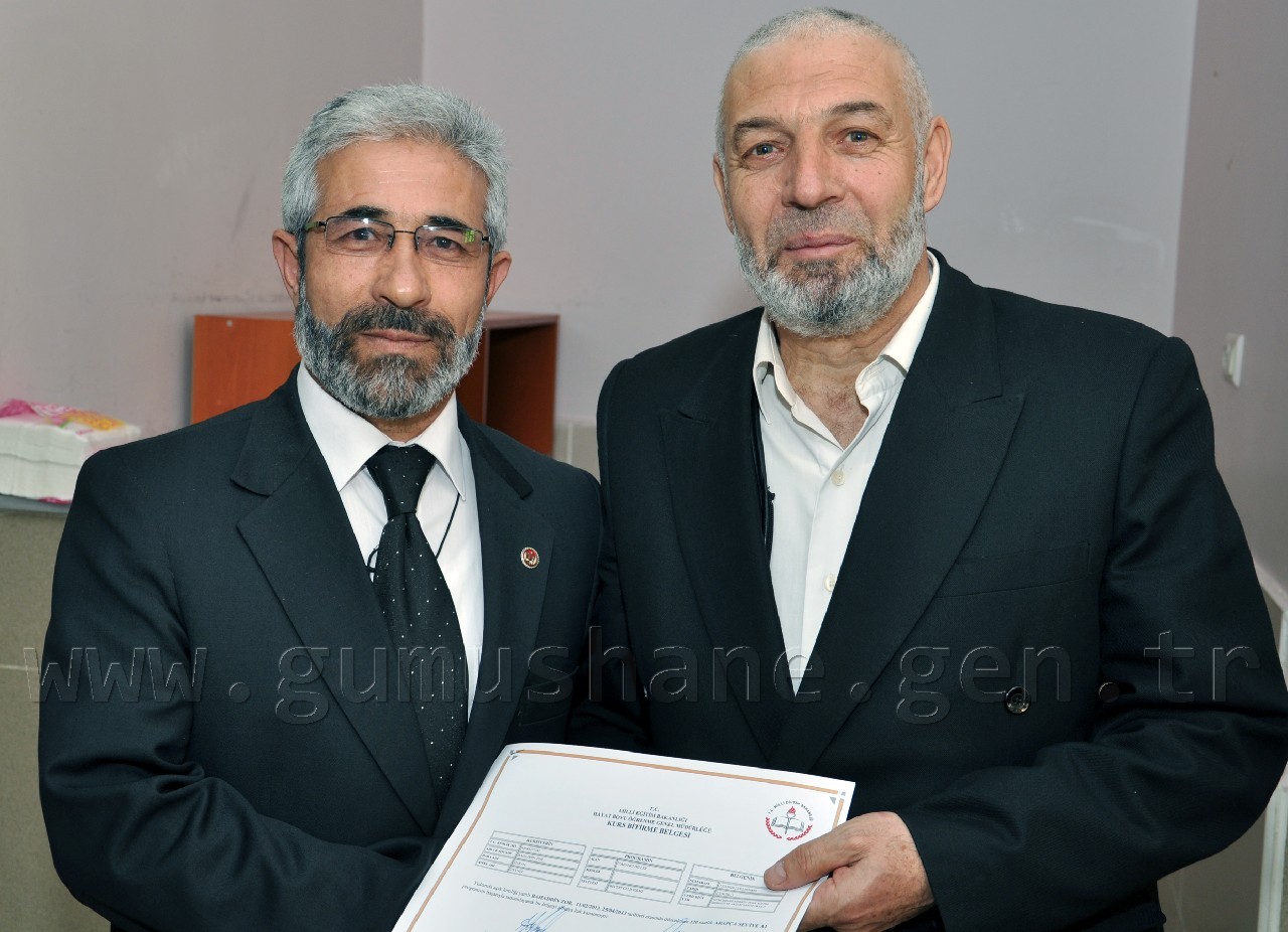 Gümüşhane'de Arapça A-1 Kursu Tamamlandı 8