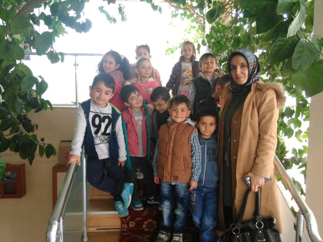 Minikler kütüphanede 11