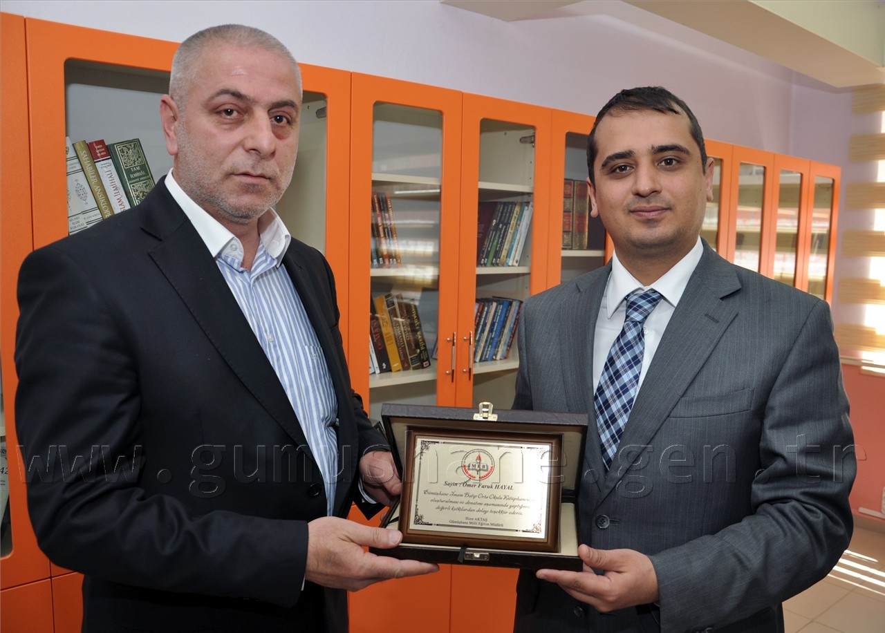 İmam Hatip Ortaokulu Kütüphanesine Kavuştu 3